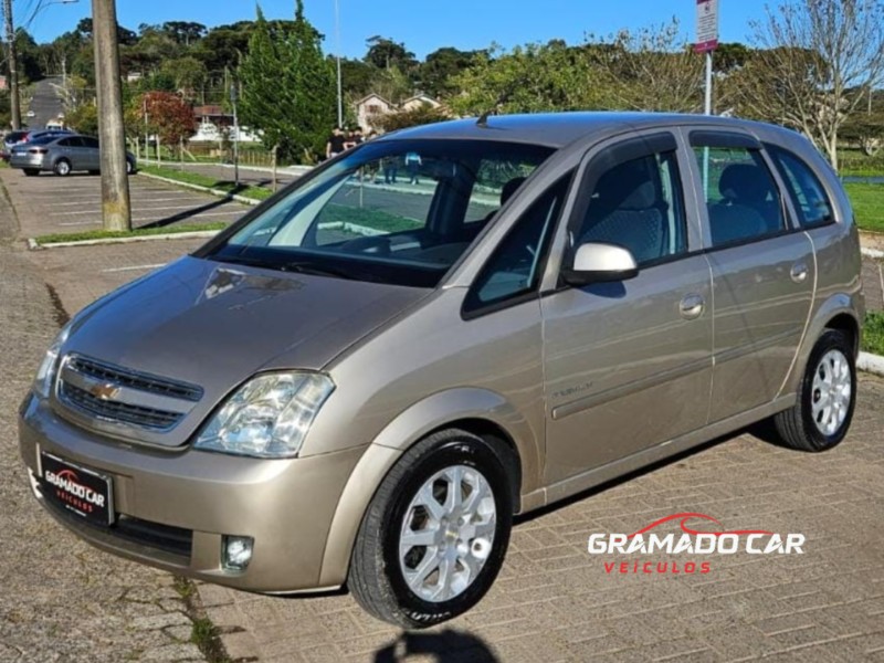 meriva 1.8 mpfi premium 8v flex 4p automatizado 2012 canela