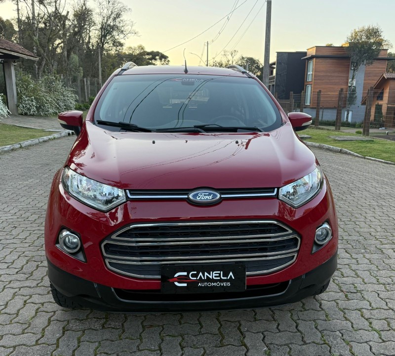 ECOSPORT 1.6 TITANIUM 16V FLEX 4P MANUAL - 2014 - CANELA