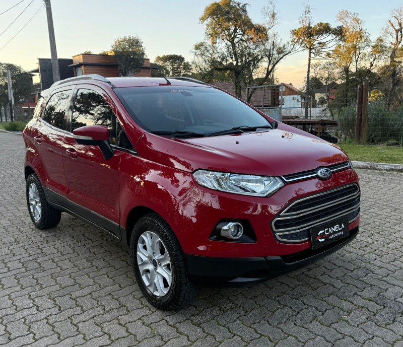 ECOSPORT 1.6 TITANIUM 16V FLEX 4P MANUAL - 2014 - CANELA