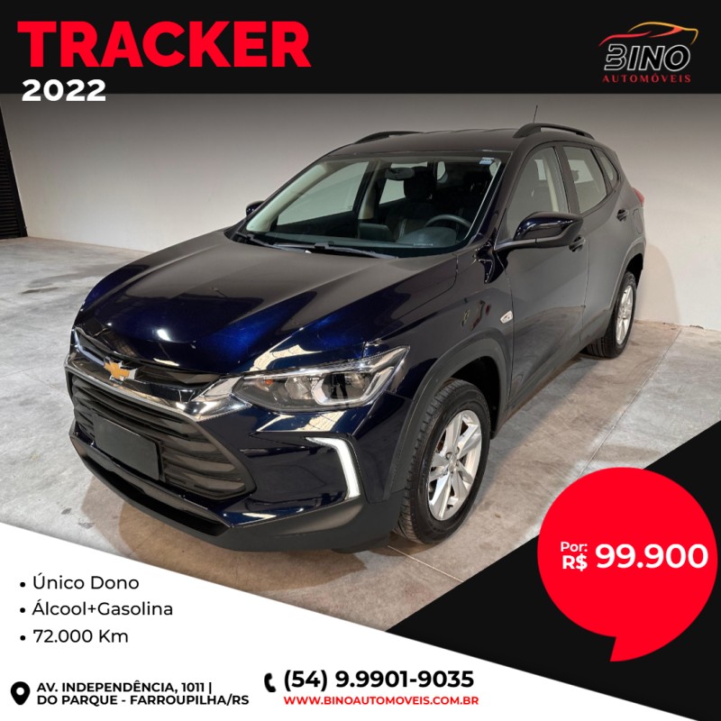 tracker 1.0 12v lt turbo flex 4p automatico 2022 farroupilha