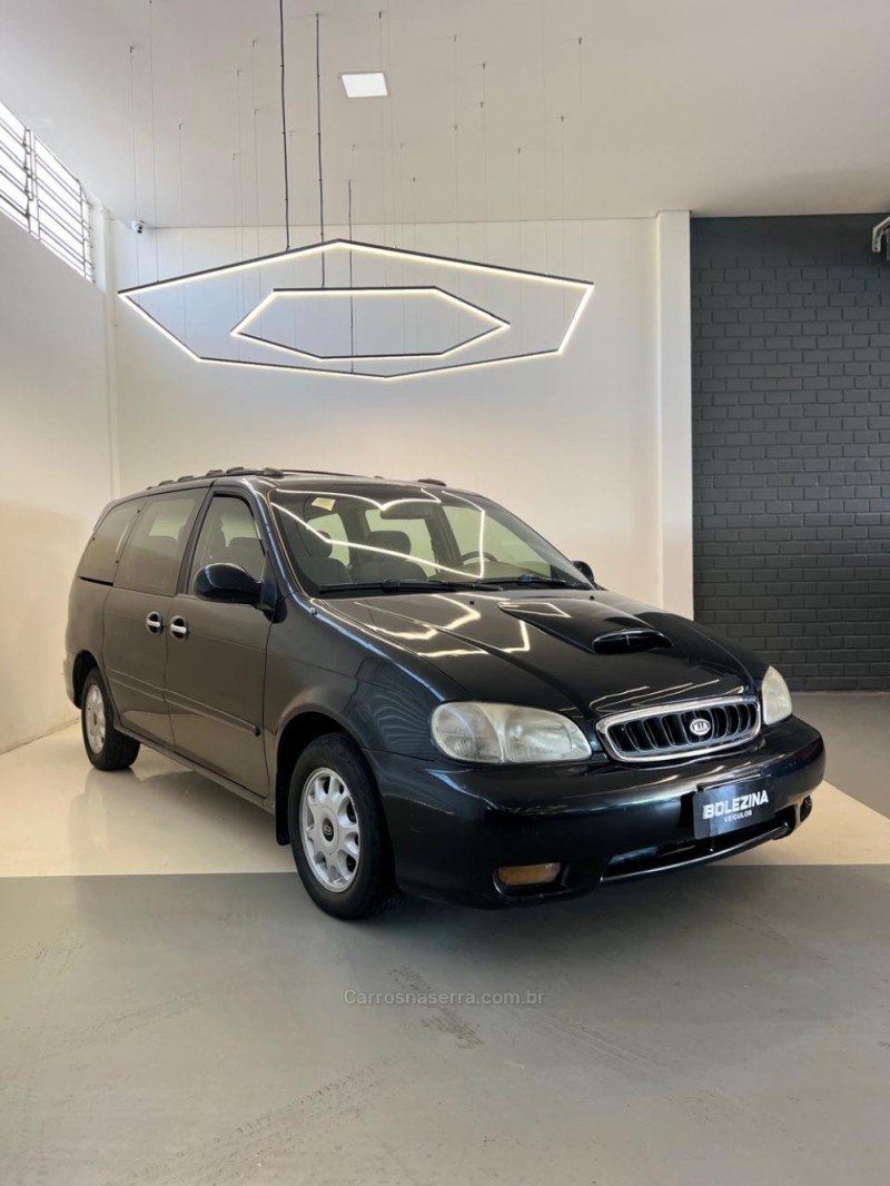 carnival 2.9 gs 16v turbo diesel 4p automatico 2001 novo hamburgo