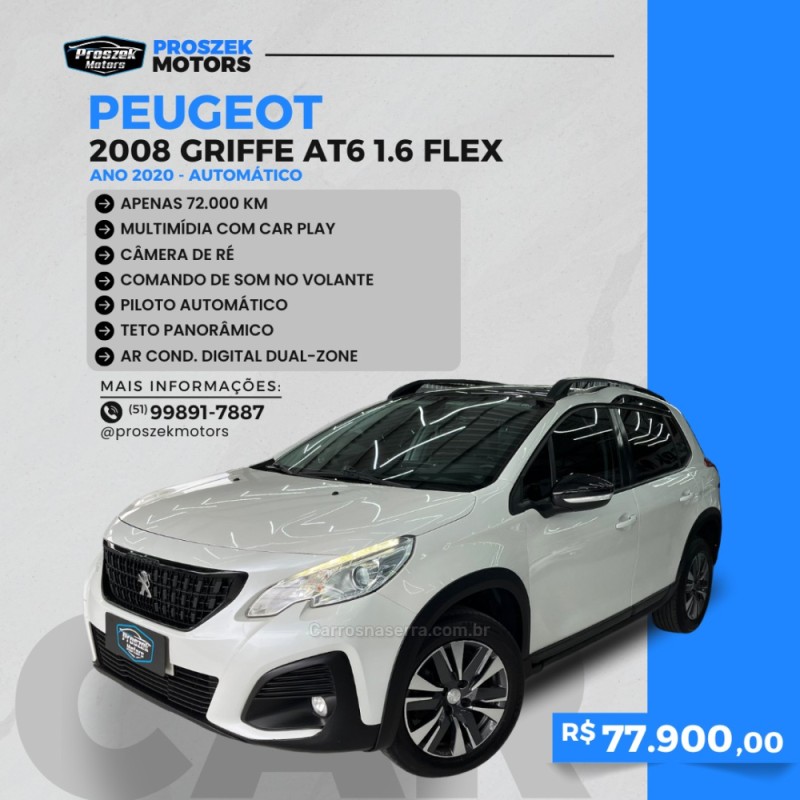 2008 1.6 16V FLEX GRIFFE 4P AUTOMÁTICO