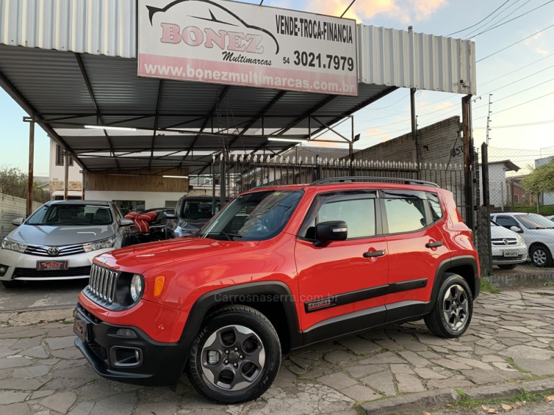 renegade 1.8 16v flex sport 4p manual 2017 caxias do sul