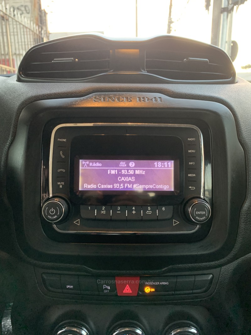 RENEGADE 1.8 16V FLEX SPORT 4P MANUAL - 2017 - CAXIAS DO SUL