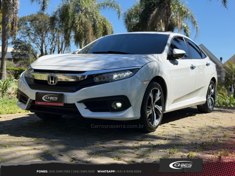 CIVIC 1.5 16V TOURING TURBO GASOLINA 4P AUTOMÁTICO - 2017 - CARLOS BARBOSA