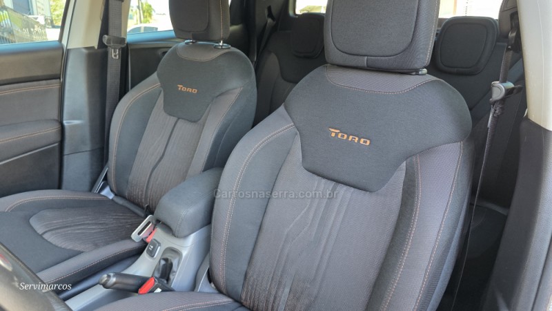 TORO 2.0 16V TURBO DIESEL VOLCANO AT9 4X4 AUTOMÁTICO - 2018 - SãO MARCOS