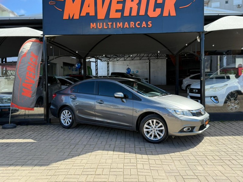 CIVIC 2.0 LX SEDAN 16V FLEX 4P AUTOMÁTICO - 2014 - LAGOA VERMELHA