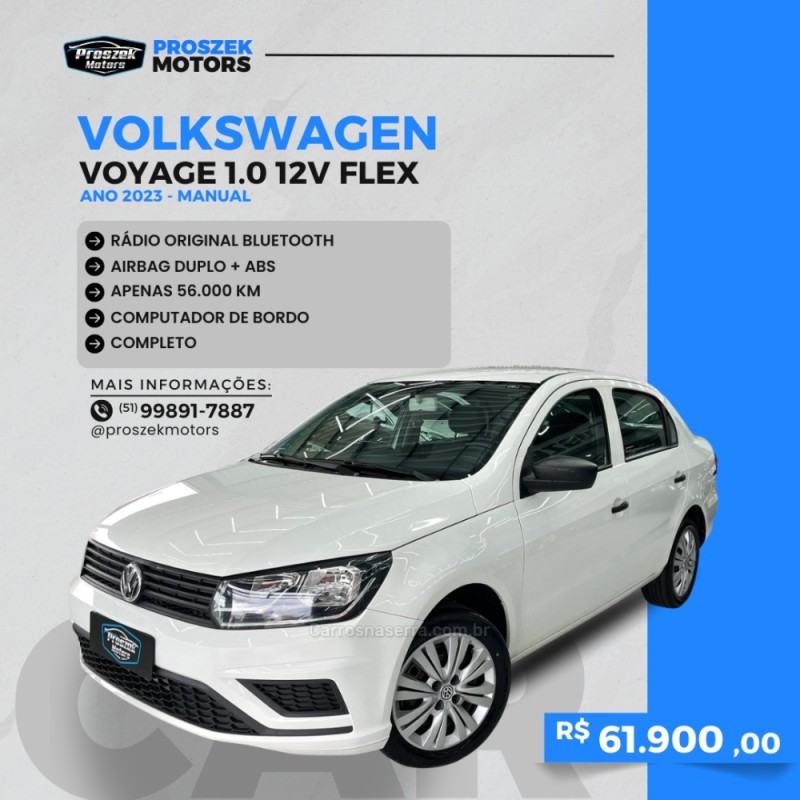 voyage 1.0 mi 8v flex 4p manual 2023 canoas