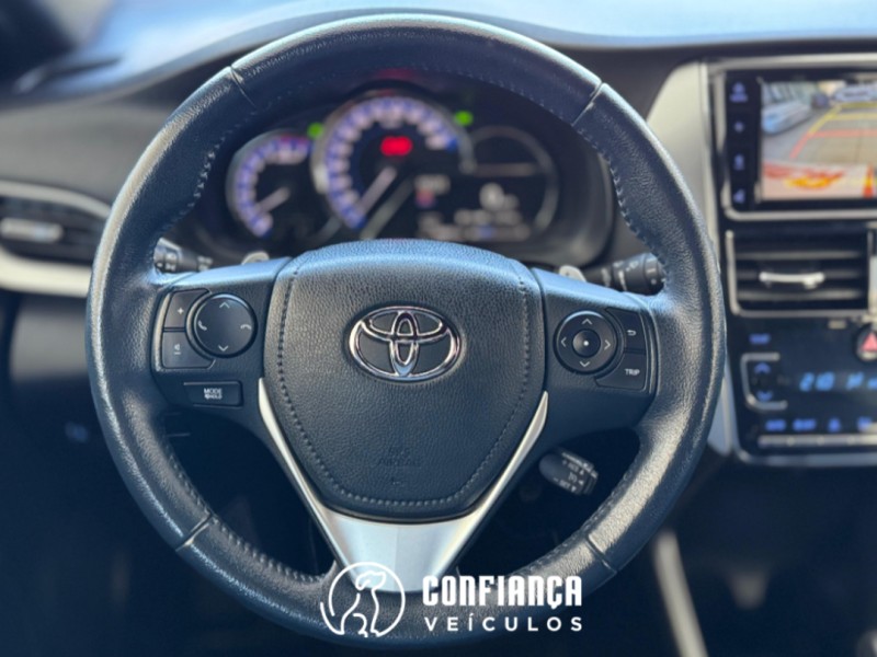 YARIS 1.5 XS CONNECT 16V FLEX 4P AUTOMÁTICO - 2019 - BENTO GONçALVES
