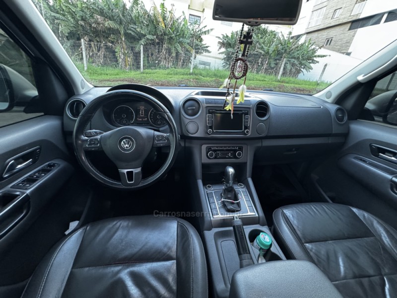 AMAROK 2.0 HIGHLINE 4X4 CD 16V TURBO INTERCOOLER DIESEL 4P AUTOMÁTICO - 2014 - FELIZ