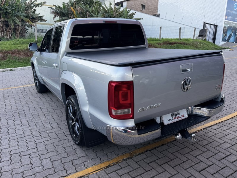 AMAROK 2.0 HIGHLINE 4X4 CD 16V TURBO INTERCOOLER DIESEL 4P AUTOMÁTICO - 2014 - FELIZ