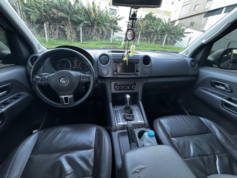 AMAROK 2.0 HIGHLINE 4X4 CD 16V TURBO INTERCOOLER DIESEL 4P AUTOMÁTICO - 2014 - FELIZ