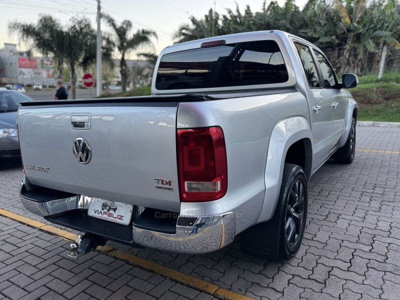 AMAROK 2.0 HIGHLINE 4X4 CD 16V TURBO INTERCOOLER DIESEL 4P AUTOMÁTICO - 2014 - FELIZ