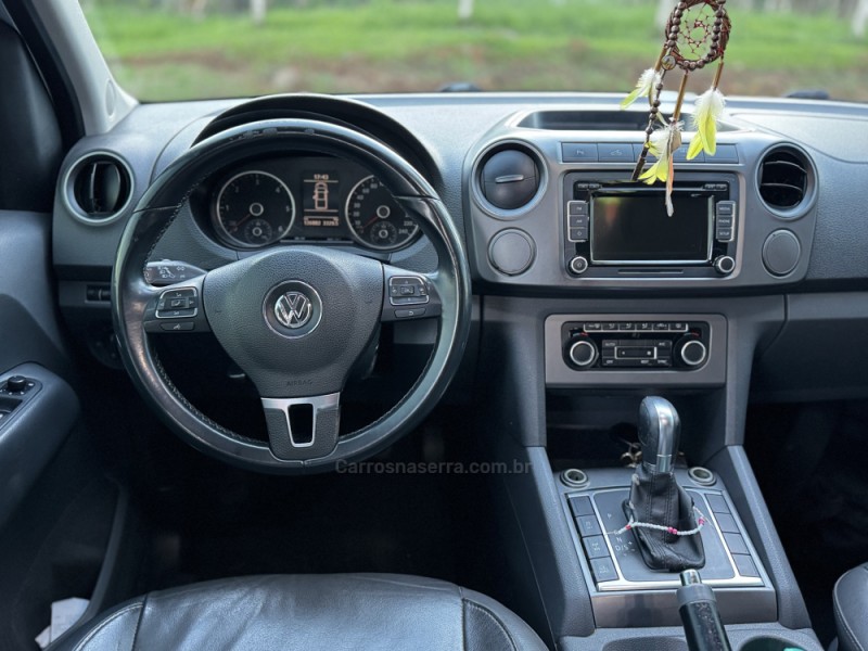 AMAROK 2.0 HIGHLINE 4X4 CD 16V TURBO INTERCOOLER DIESEL 4P AUTOMÁTICO - 2014 - FELIZ
