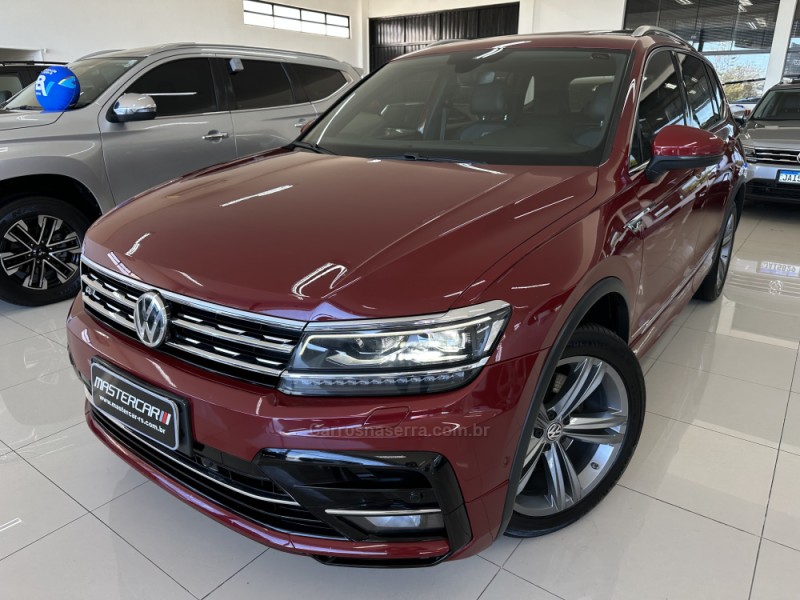 tiguan 2.0 allspace r line 350 tsi 4x4 gasolina 4p 2018 charqueadas