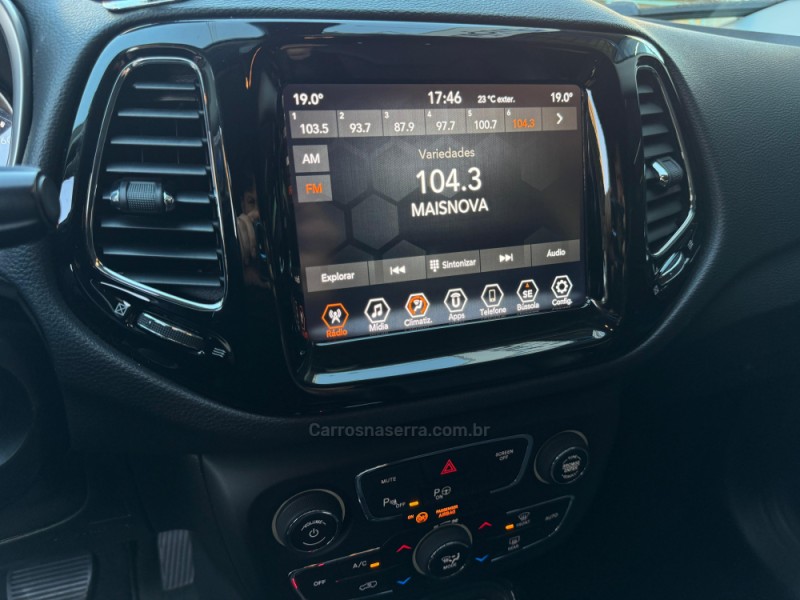 COMPASS 2.0 LIMITED TD350 TURBO DIESEL 4X4 4P AUTOMÁTICO - 2019 - LAGOA VERMELHA
