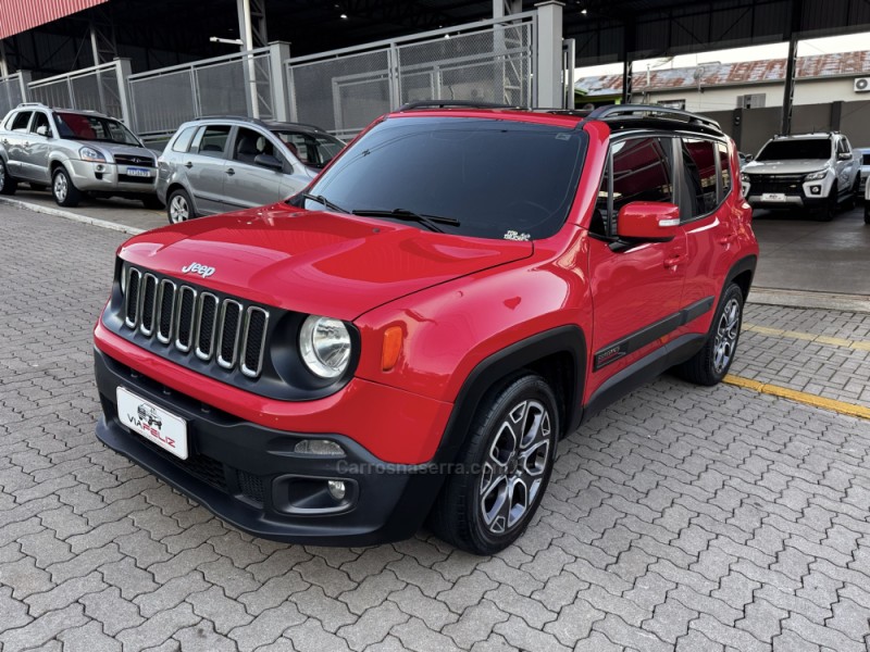 RENEGADE 1.8 16V FLEX LONGITUDE 4P AUTOMÁTICO - 2016 - FELIZ
