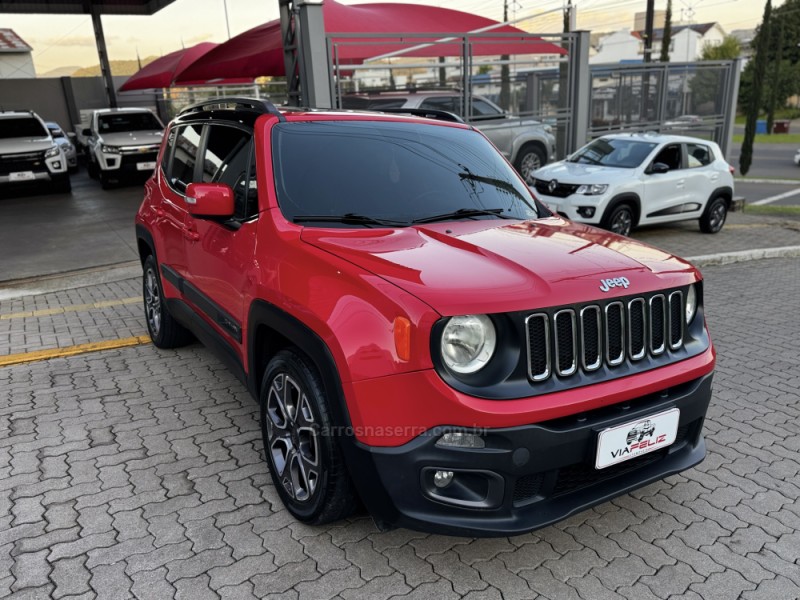 RENEGADE 1.8 16V FLEX LONGITUDE 4P AUTOMÁTICO - 2016 - FELIZ