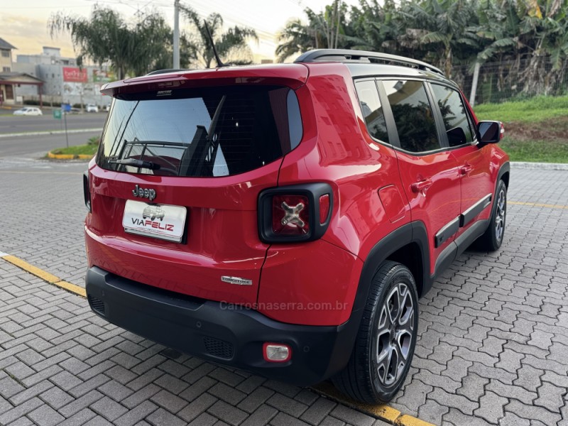RENEGADE 1.8 16V FLEX LONGITUDE 4P AUTOMÁTICO - 2016 - FELIZ