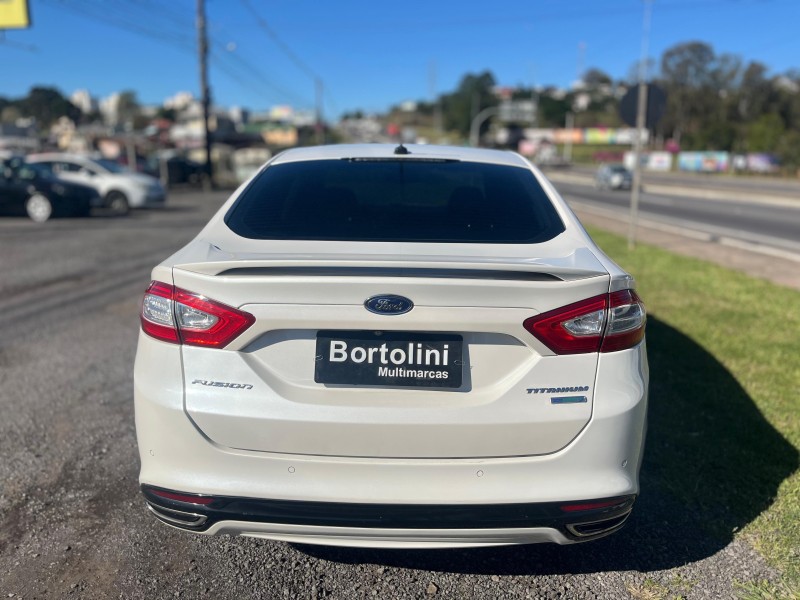 FUSION 2.0 TITANIUM FWD 16V GASOLINA 4P AUTOMÁTICO - 2014 - FARROUPILHA