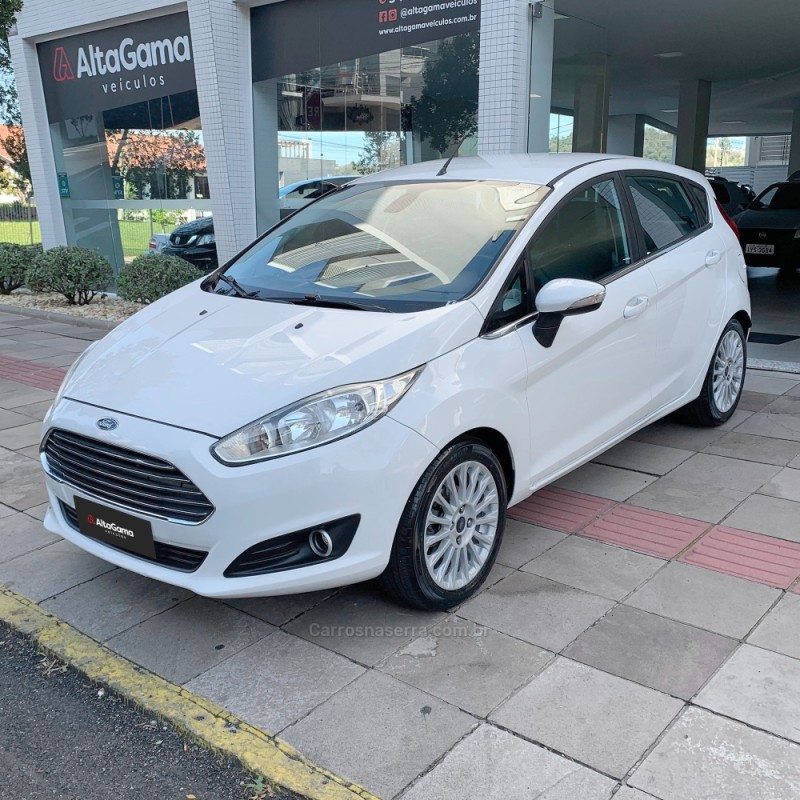 fiesta 1.6 titanium plus hatch 16v flex 4p automatico 2014 flores da cunha