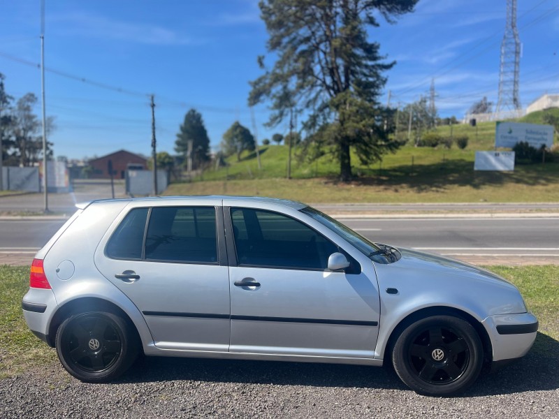 golf 1.6 mi black   silver 8v gasolina 4p manual 2003 farroupilha