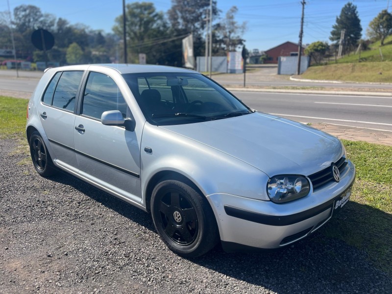 GOLF 1.6 MI BLACK & SILVER 8V GASOLINA 4P MANUAL - 2003 - FARROUPILHA
