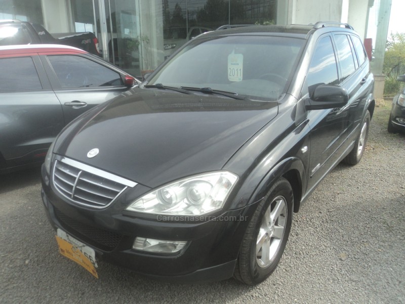 kyron 2.0 gls 200ky 4x4 16v turbo diesel 4p automatico 2011 farroupilha