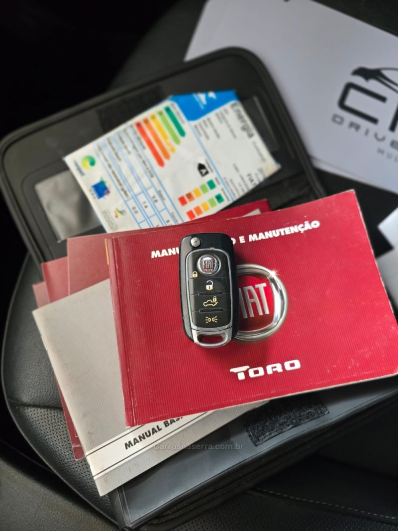TORO 1.8 16V EVO FLEX FREEDOM AUTOMÁTICO - 2017 - LAJEADO
