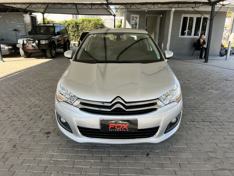 C4 LOUNGE 1.6 EXCLUSIVE 16V TURBO FLEX 4P AUTOMÁTICO - 2014 - CAXIAS DO SUL