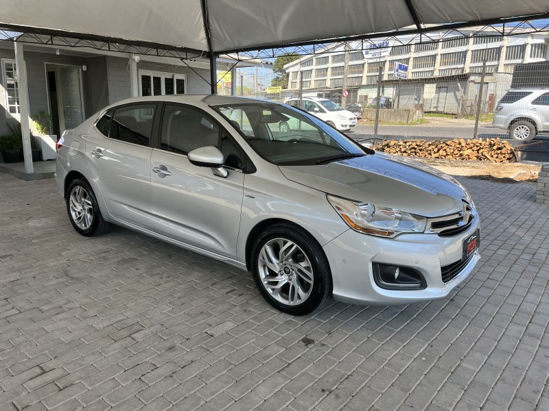 C4 LOUNGE 1.6 EXCLUSIVE 16V TURBO FLEX 4P AUTOMÁTICO - 2014 - CAXIAS DO SUL