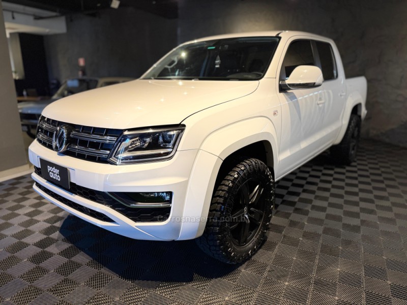 AMAROK 2.0 HIGHLINE 4X4 CD 16V TURBO INTERCOOLER DIESEL 4P AUTOMÁTICO - 2018 - FARROUPILHA