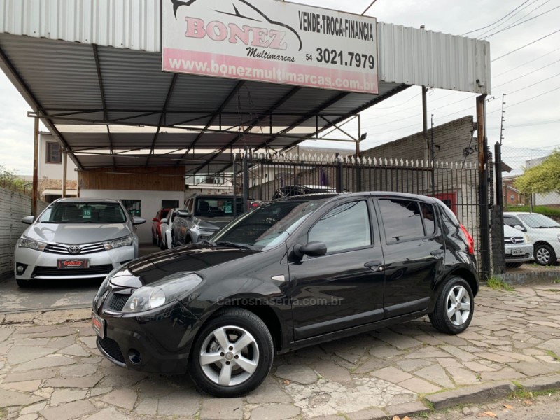 sandero 1.6 expression 8v flex 4p manual 2009 caxias do sul