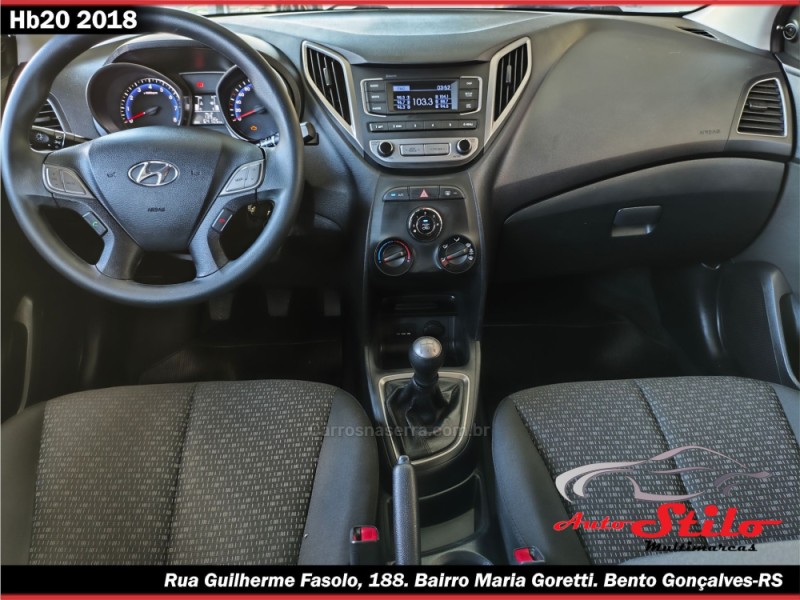 HB20 1.0 COMFORT 12V FLEX 4P MANUAL - 2018 - BENTO GONçALVES