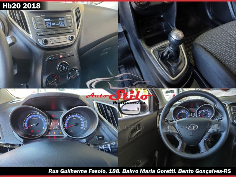 HB20 1.0 COMFORT 12V FLEX 4P MANUAL - 2018 - BENTO GONçALVES