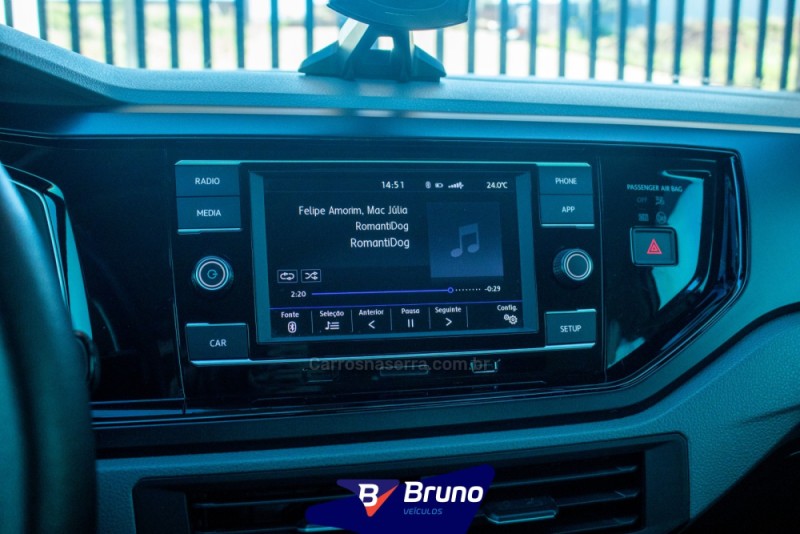 POLO 1.0 200 TSI COMFORTLINE AUTOMÁTICO - 2019 - PALMEIRA DAS MISSõES