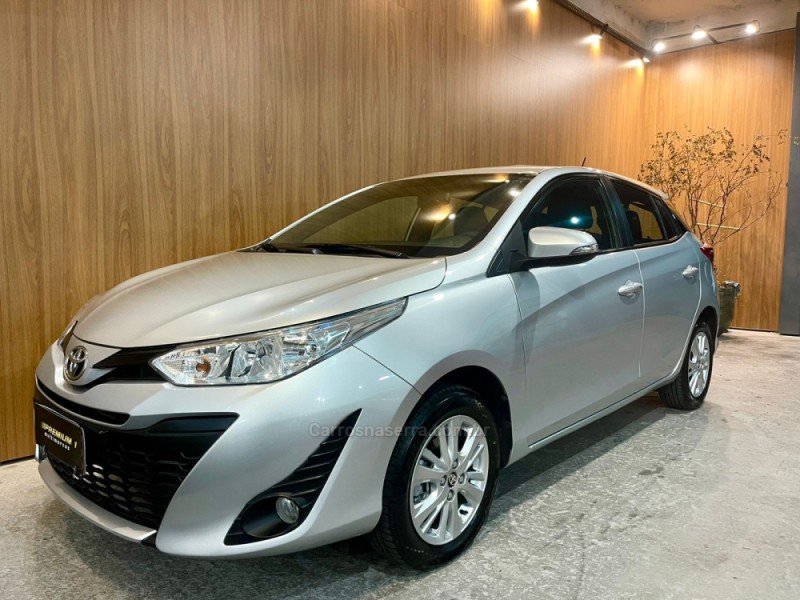 yaris 1.3 16v flex xl plus tech multidrive17 2019 bento goncalves