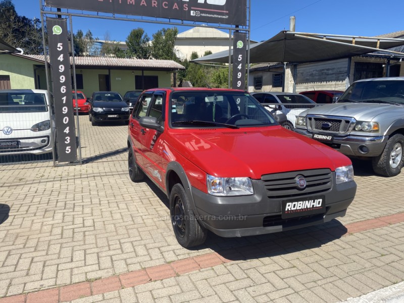 UNO 1.0 MPI MILLE WAY ECONOMY 8V FLEX 4P MANUAL - 2013 - CAMBARá DO SUL