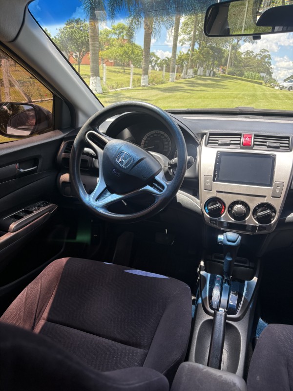 CITY 1.5 LX 16V FLEX 4P AUTOMÁTICO - 2013 - FARROUPILHA