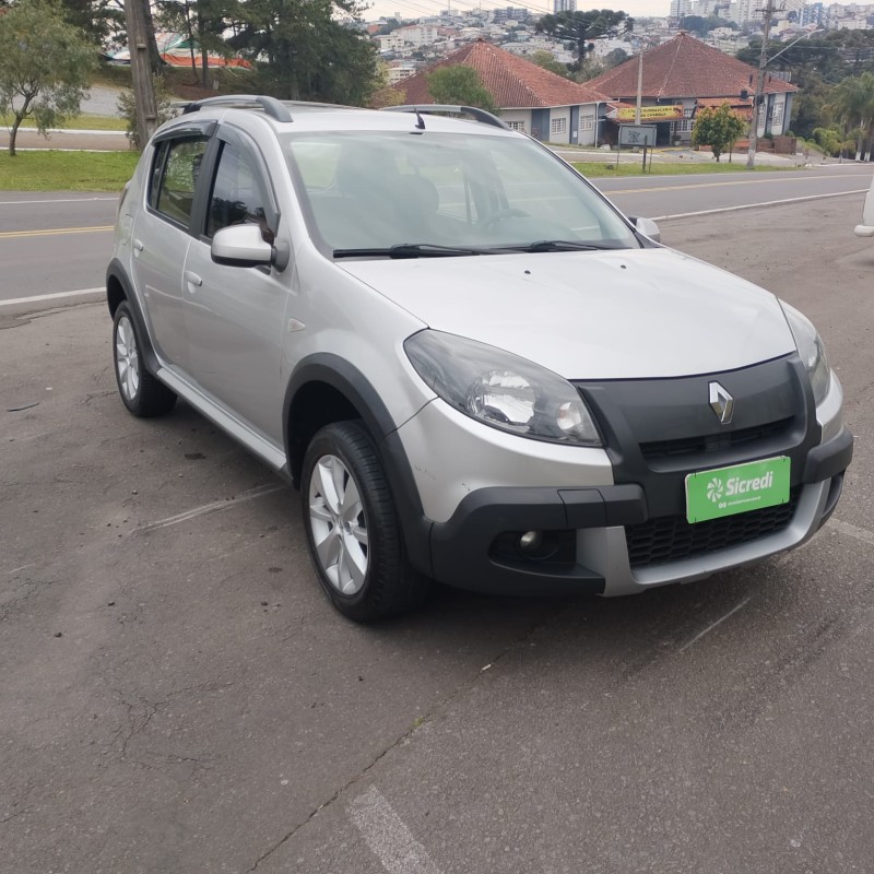 sandero 1.6 stepway 16v flex 4p manual 2012 farroupilha
