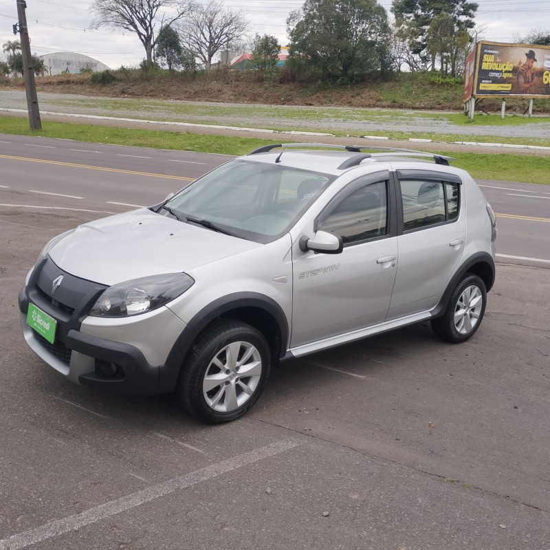 SANDERO 1.6 STEPWAY 16V FLEX 4P MANUAL - 2012 - FARROUPILHA