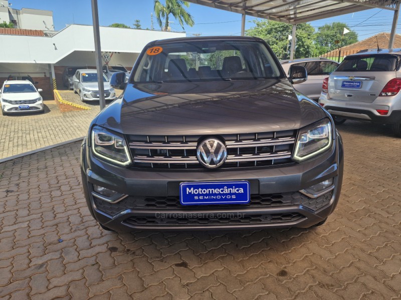 AMAROK 2.0 HIGHLINE 4X4 CD 16V TURBO INTERCOOLER DIESEL 4P AUTOMÁTICO - 2018 - LAJEADO