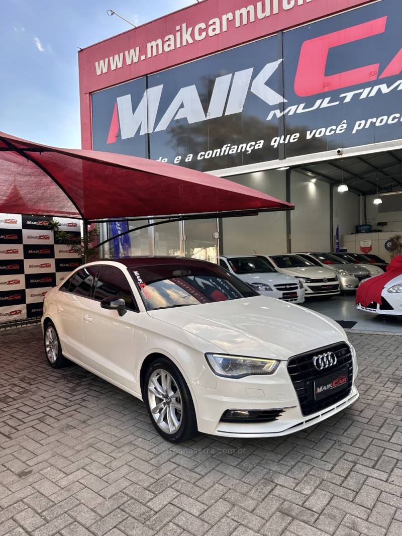 A3 1.8 TFSI SEDAN AMBITION 16V 180CV GASOLINA 4P S TRONIC - 2014 - ESTâNCIA VELHA