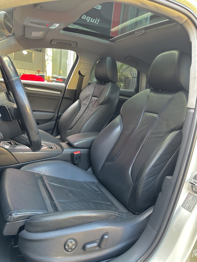 A3 1.8 TFSI SEDAN AMBITION 16V 180CV GASOLINA 4P S TRONIC - 2014 - ESTâNCIA VELHA
