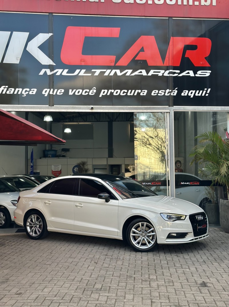 A3 1.8 TFSI SEDAN AMBITION 16V 180CV GASOLINA 4P S TRONIC - 2014 - ESTâNCIA VELHA