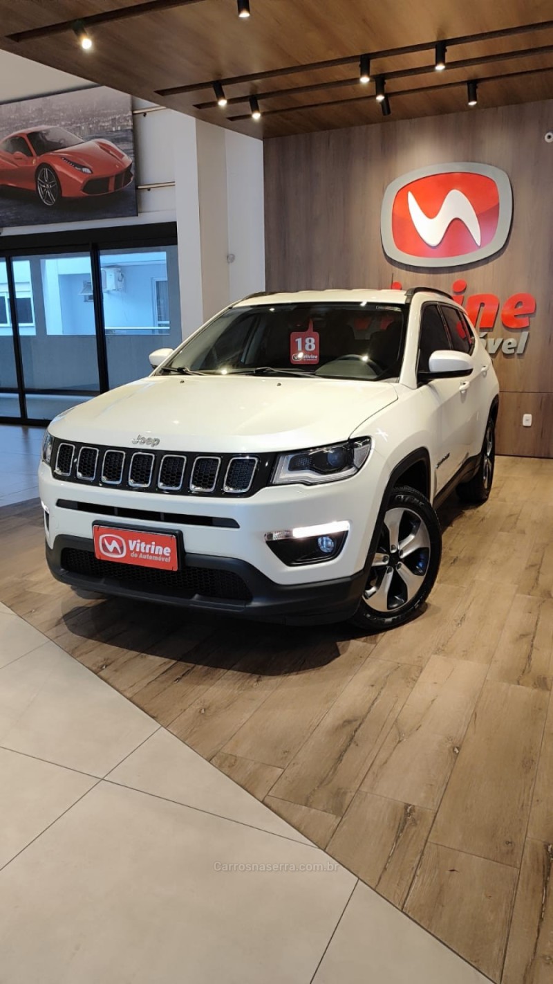 COMPASS 2.0 16V FLEX LONGITUDE AUTOMÁTICO - 2018 - ERECHIM