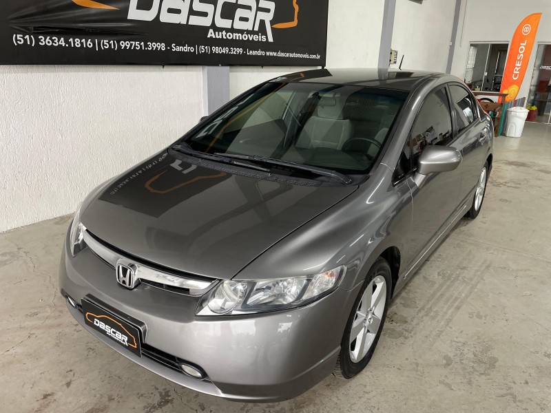 CIVIC 1.8 LXS 16V FLEX 4P AUTOMÁTICO - 2008 - BOM PRINCíPIO