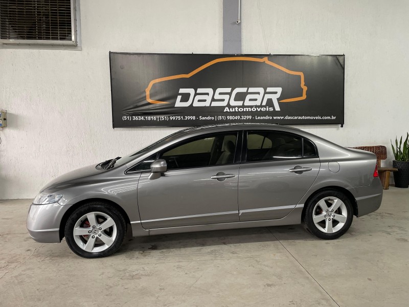 CIVIC 1.8 LXS 16V FLEX 4P AUTOMÁTICO - 2008 - BOM PRINCíPIO