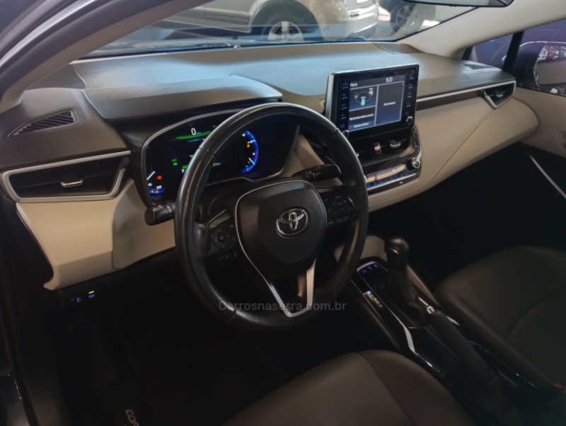 COROLLA 1.8 ALTIS PREMIUM 16V HÍBRIDO 4P AUTOMÁTICO - 2022 - CAXIAS DO SUL