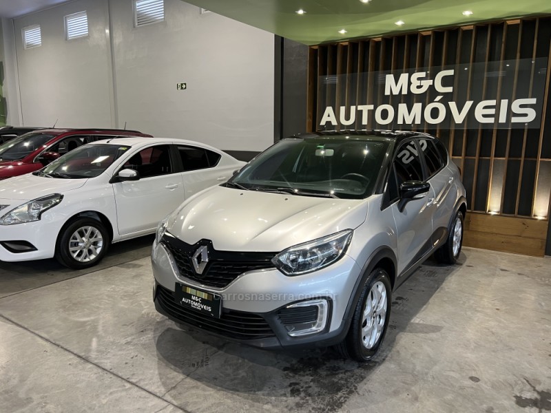 captur 1.6 life 16v flex 4p automatico 2019 caxias do sul